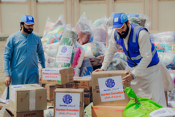 Supporting Earthquake Victims: Aid Packages Donated to Kunar and Nangarhar Provinces