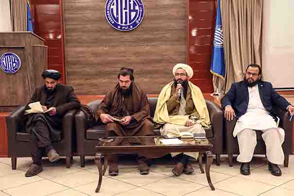 دیدار هیئت عالی رتبه وزارت تحصیلات عالی امارت اسلامی از پوهنتون کاردان